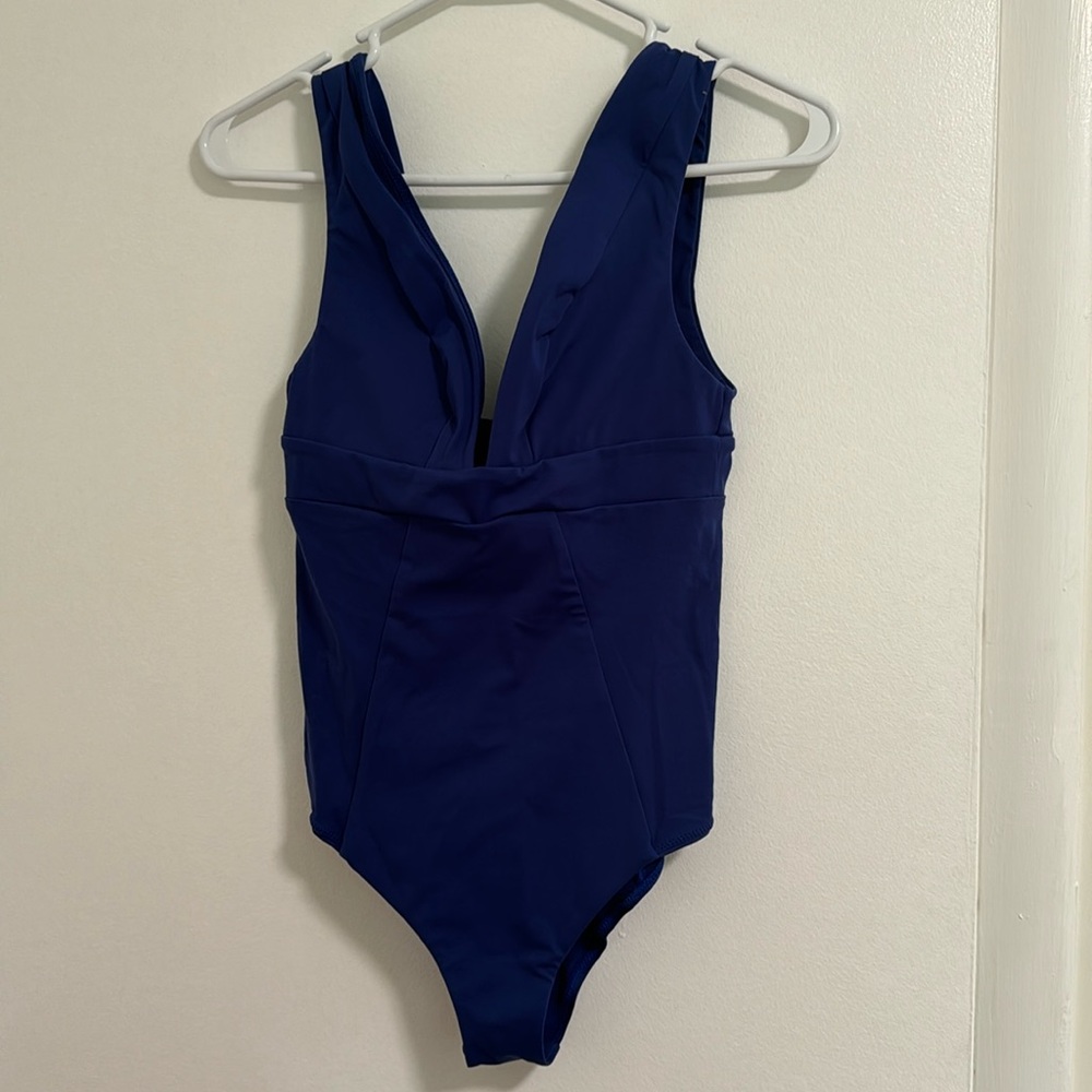 Vitamin A navy blue swimsuit